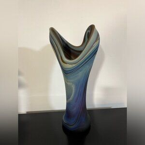 Gorgeous large blues vase.